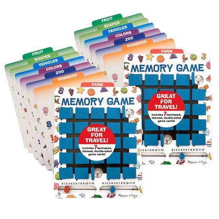 Melissa & Doug Flip to Win Memory Game, PK2 2090
